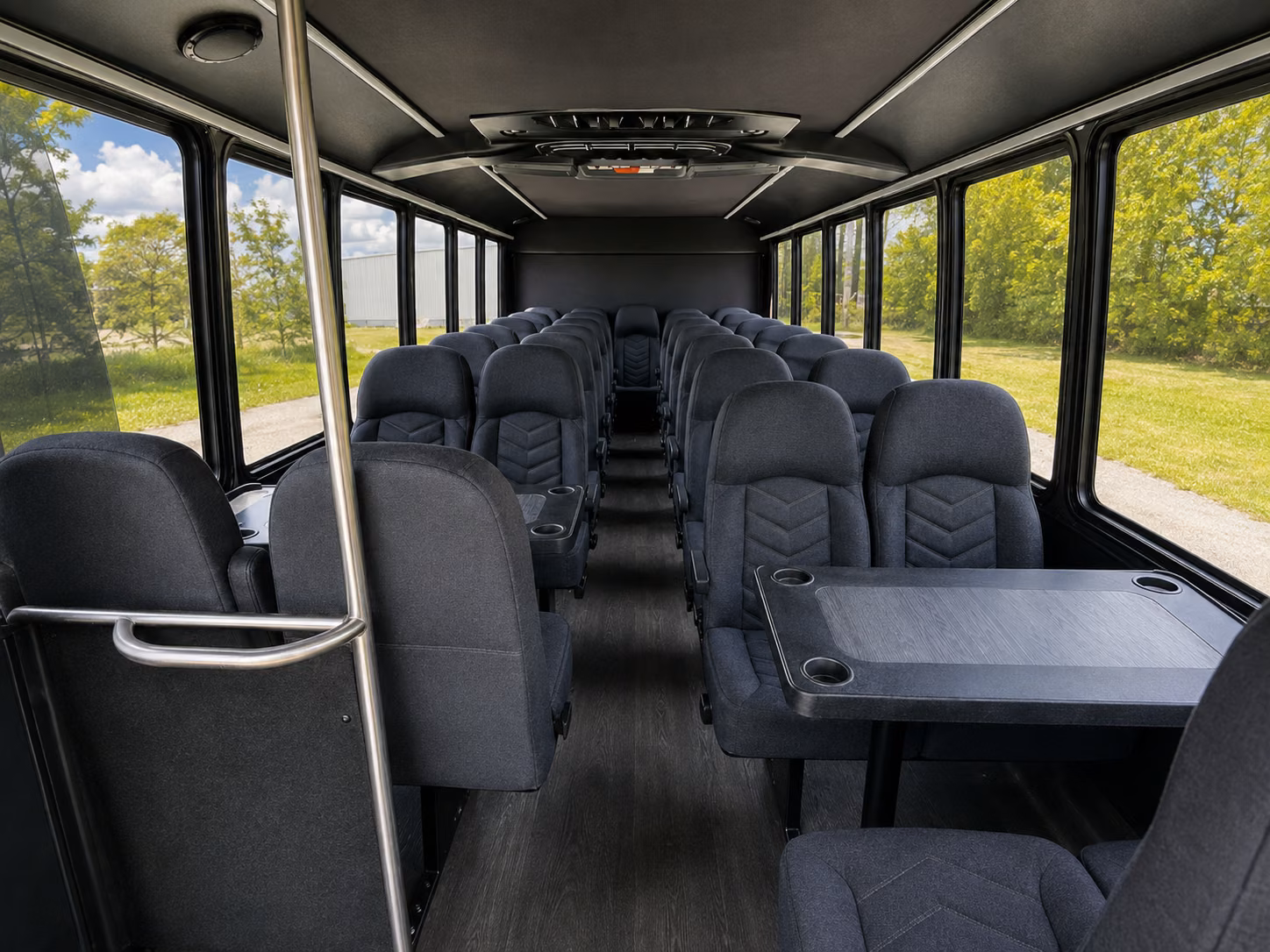 waco 20 passenger minibus interior