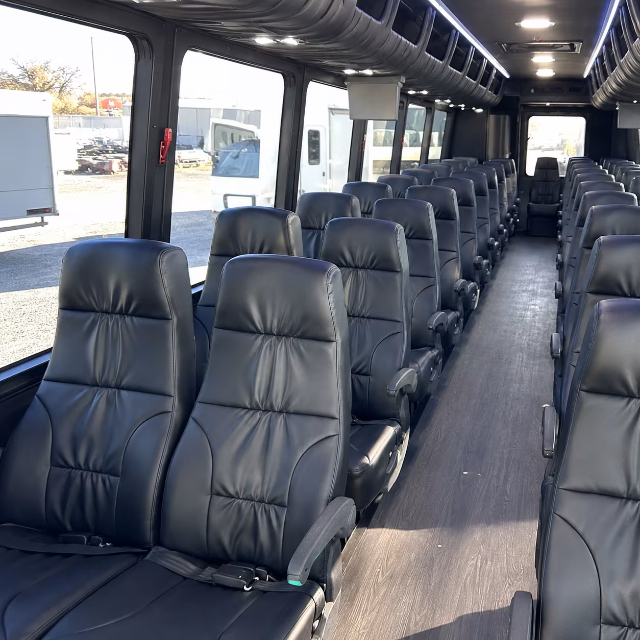 waco 30 passenger minibus interior