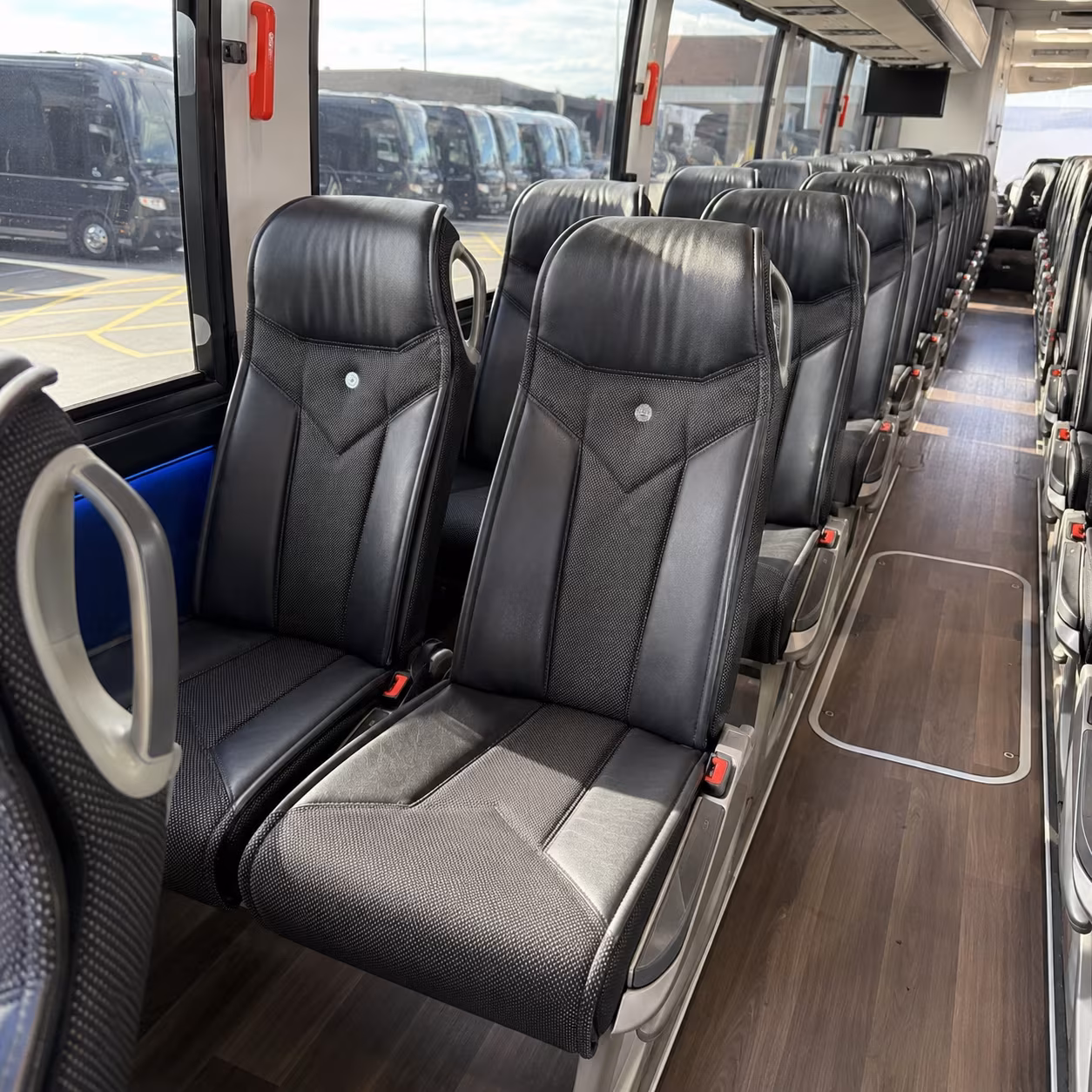 waco 40 passenger charter bus interior