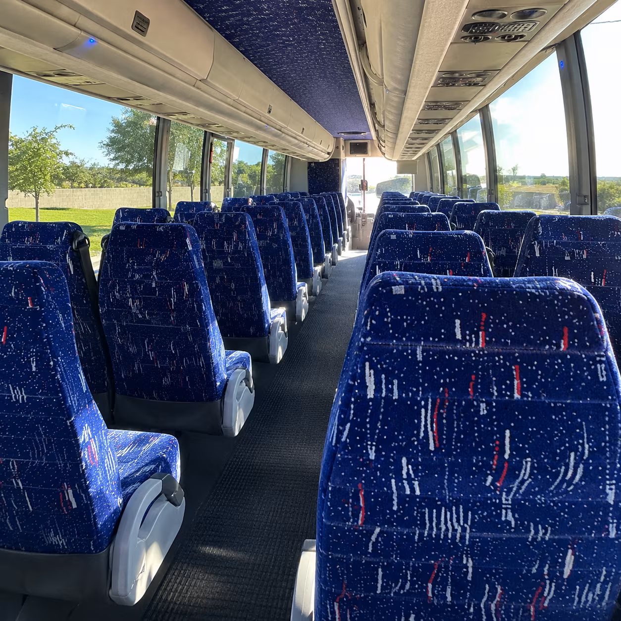 waco convention charter bus rental