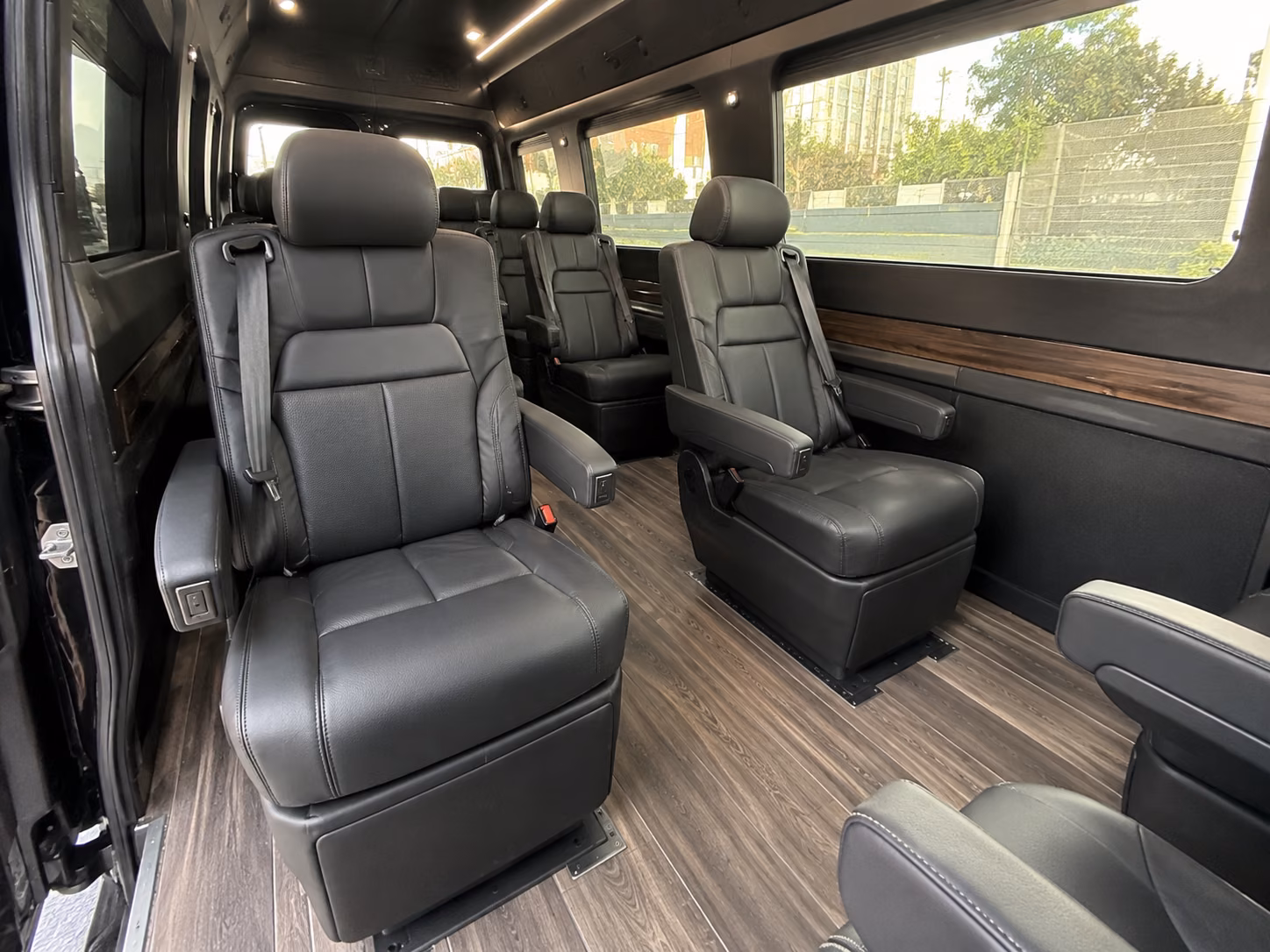 waco sprinter van with driver inside