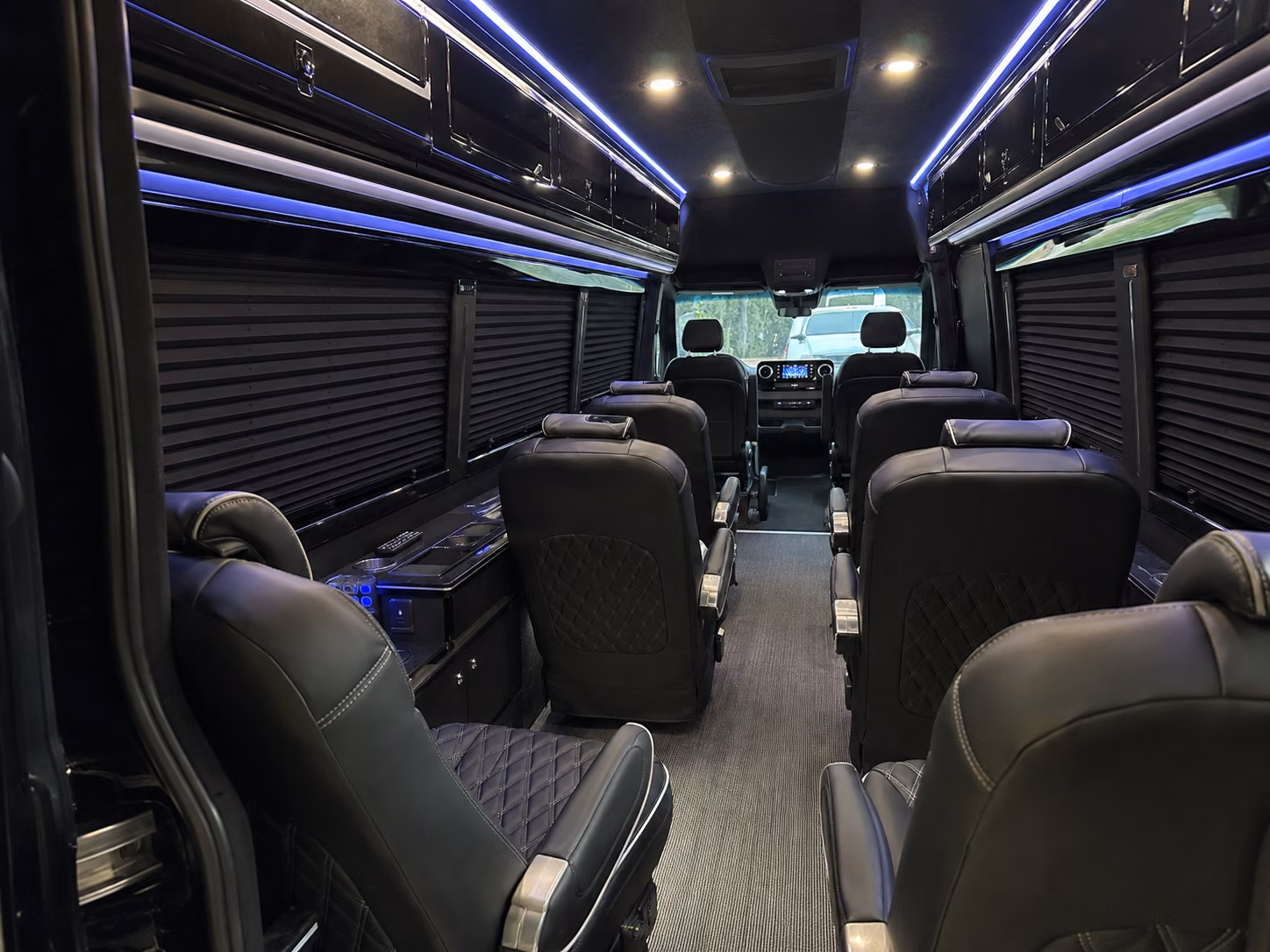 waco sprinter van with driver interior